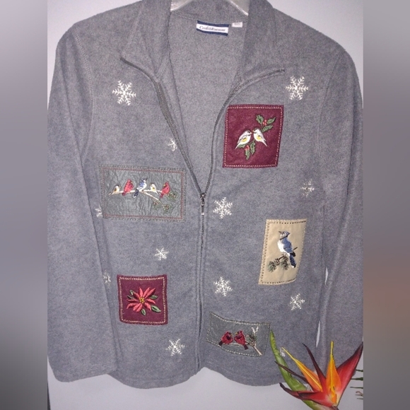 Croft & Barrow Cardinals ❄️Sweater - Picture 5 of 10